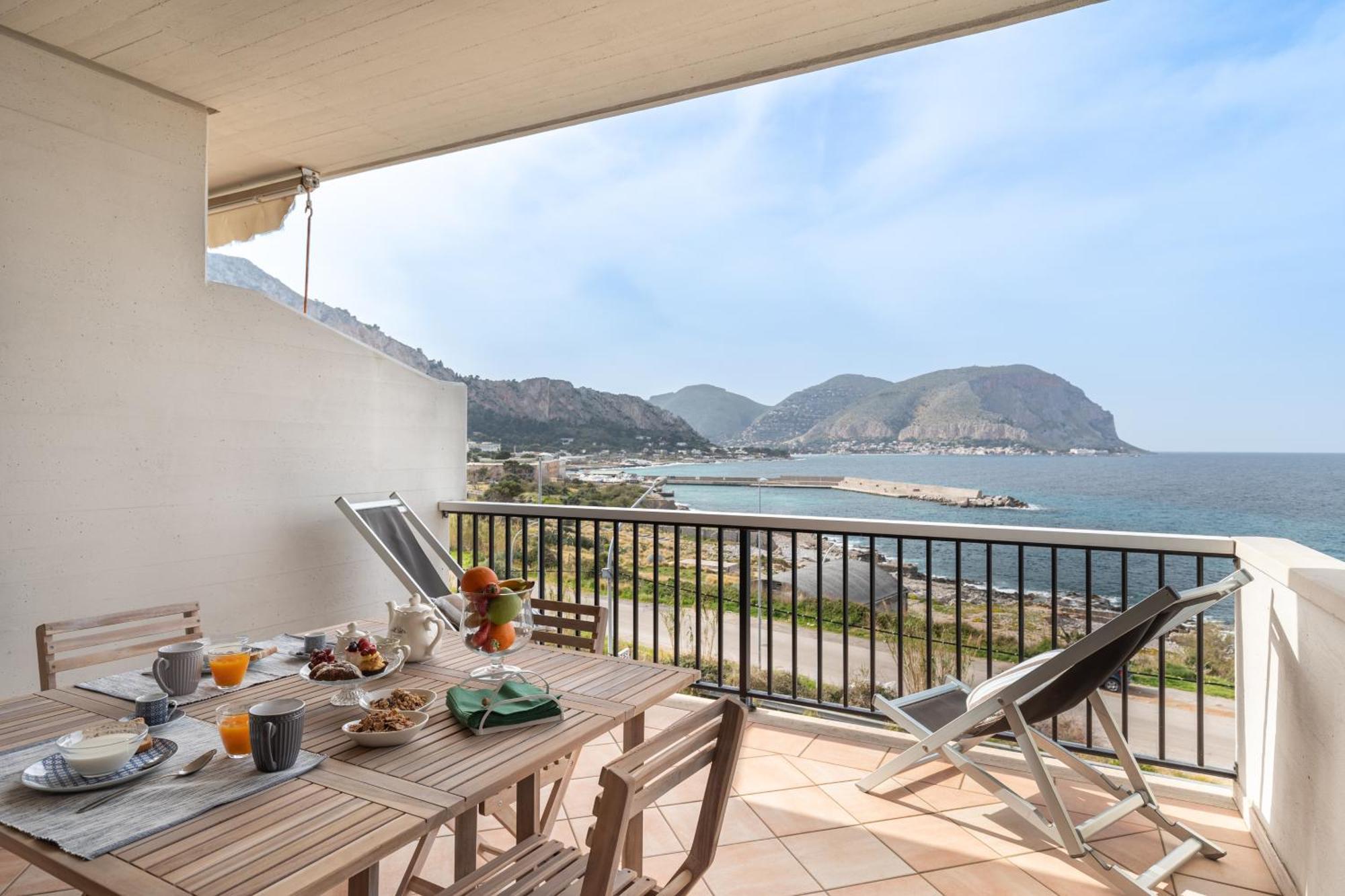 Mondello In Terrazza By Domusicily Apartamento Exterior foto