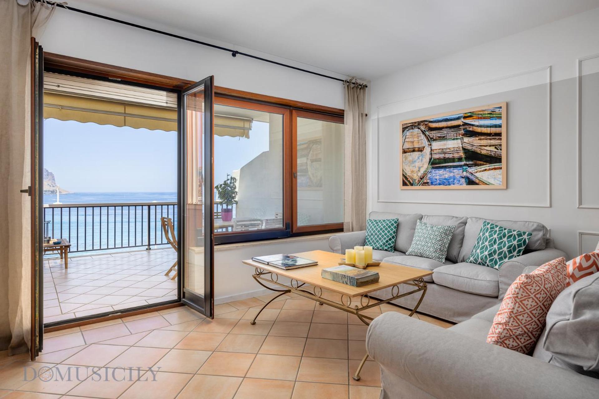 Mondello In Terrazza By Domusicily Apartamento Exterior foto